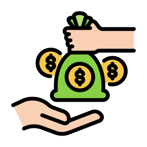 Loan, Money, Donation,  Funding, Fund, Debt icon