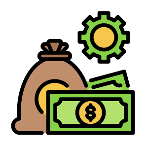 Money Management, Cash, Payment, Process, Finance icon