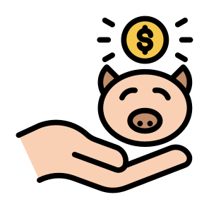 Money Saving, Money, Saving, Cash, Piggy Bank icon