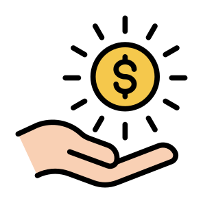 Saving, Money, Coin, Management, Investment icon