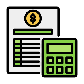 Budgeting, Finance, Budget, Accounting, Tax  icon