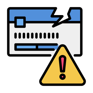 Crisis, Credit Card, Debit Card, Bankruptcy, Economic Crisis icon