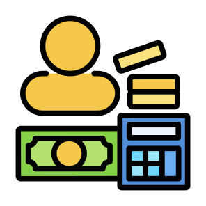 Accountant, Money, Financial, Economy, Professions And Jobs icon