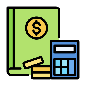 Budgeting, Accounting, Expenses, Calculator, Books icon