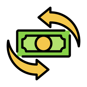 Cash Flow, Money Flow, Cash, Economy, Process  icon
