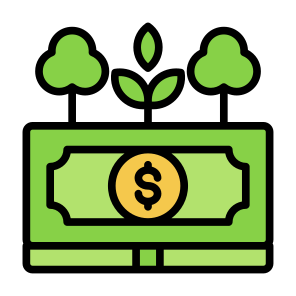 Growth, Growing, Plant, Investment, Economy icon