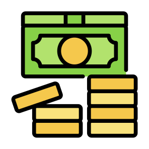 Money Stack, Banknotes, Currency, Cash, Money  icon