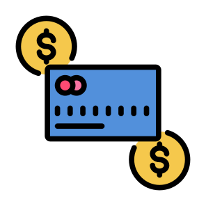 Payment Method, Cashless, Credit Card, Payment, Cash  icon