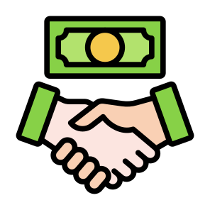 Sponsorship, Agreement, Settlement, Money, Cooperation icon