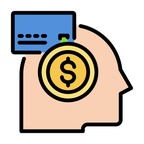 Thinking, Economy, Credit Card, Incomes, Money icon