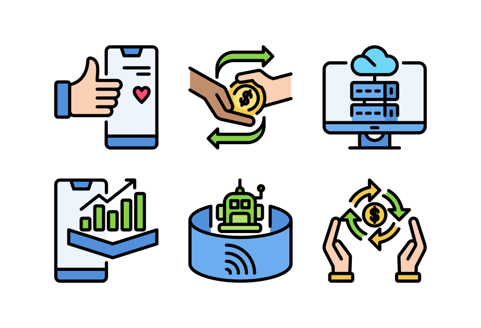 Digital finance Large Set Preview