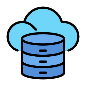 Cloud Server, Cloud Storage, Cloud, Storage, Server, Data, Database icon