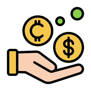 Currency, Digital Money, Digital, Money, Crypto, Coins icon