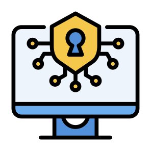 Digital Security, Digital, Security, Protection, Cyber Security, Technology  icon