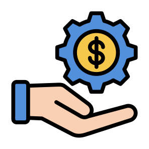 Financial Support, Money, Financial, Support, Technical, Services icon