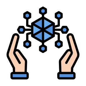 Future Technology, Digital, Technology, Digital Transformation, Digitalization, Networking icon