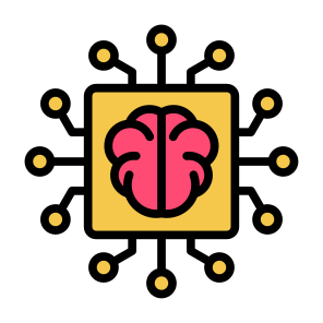Machine Learning, Ai, Intelligence, Brain, Processor, Machine icon