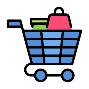 Shopping Cart, Shopping, Cart, Trolley, Store, Shop icon