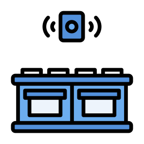 Cooking Stove, Cooking, Cooking Stove, Sensor, Wireless, Gas Stove  icon
