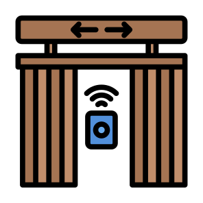 Curtain, Window, Smart, Wireless, Control, Home, Automation icon