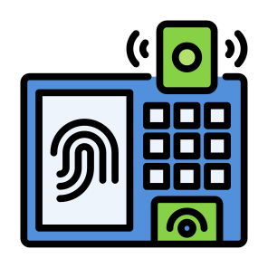 Fingerprint Identification, Fingerprint, Security, Lock, Scan, Finger, Handle icon