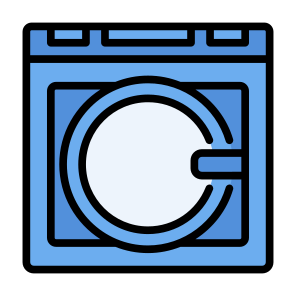 Laundry Machine, Laundry, Wash, Electronics, Washing, Housekeeping, Home Appliance icon