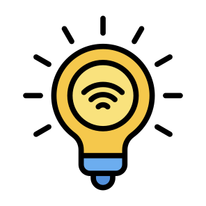 Smart Bulb, Energy, Lamp, Smart Light, Smart Control icon
