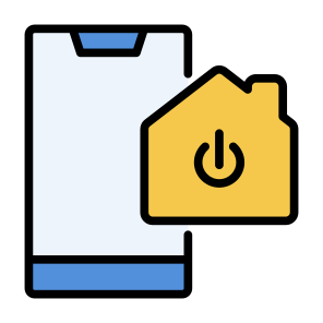 Smart Home, Electronics, Remote, Control, Home, Automation, Application icon