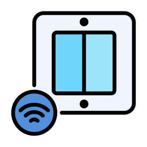 Smart Switch, Switch, Electronics, Automation, Electricity, Sensor, Wireless icon
