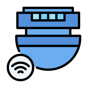 Smoke Detector, Alarm, Fire Alarm, Sensor, Fire Sensor, Wireless icon