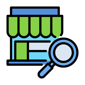 Market, Research, Store, Sales, Analysis icon
