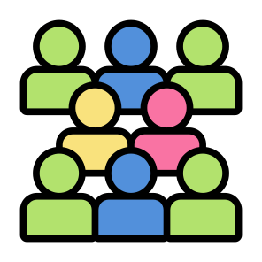 Population, People, Team, Members, Overpopulation  icon