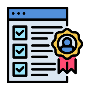 Qualification, Certified, Certification, Certificate, Diploma  icon