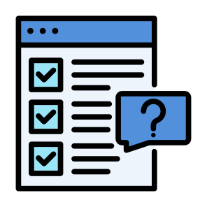 Questionnaire, Check List, Test, Question, Clipboard icon