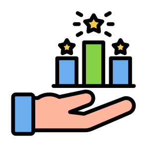 Ranking, Statistics, Marketing, Best, Rank  icon