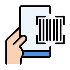 Barcode, Money, Purchase, Scanner, Mobile Payment  icon