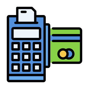 Edc, Electronics, Credit Card, Debit Card, Card Machine  icon
