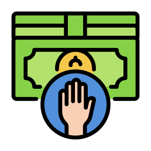 Forbidden, No Money, Dismiss, Prohibition, No Touch icon