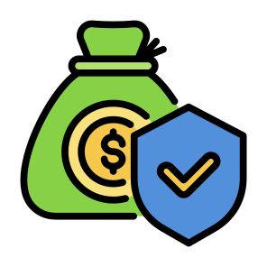 Money Bag, Insurance, Payment, Protection, Money  icon