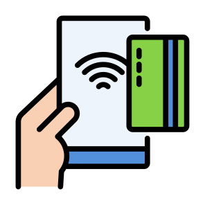 Near Field Communication, Nfc Card, Payment, Card, Mobile icon