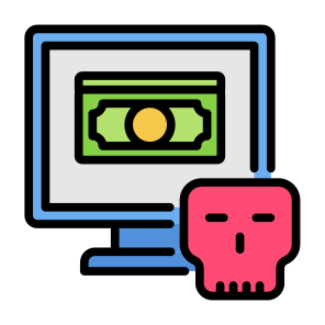 Scam, Phishing, Hacker, Security, Money icon