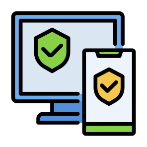 Two Factor Authentication, Verification, Dual, Access, Step  icon