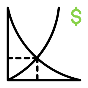 Aggregate Supply, Growth, Increase, Analysis, Statistics, Diagram  icon