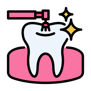 Dental Cleaning, Teeth, Tooth, Dentist, Dental Care, Cleaning  icon