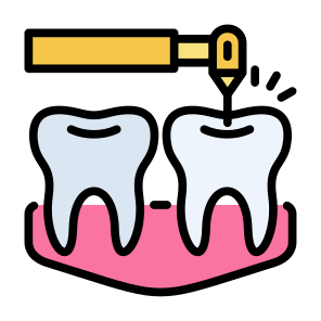 Drilling Tooth, Teeth, Tooth, Treatment, Drill, Dental Care icon