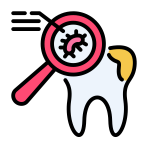 Tooth Infection, Dental, Tooth, Infection, Bacteria, Dental Care, Dental Checkup icon