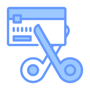 Card Scissor, Cutting, Scissors, Credit Card, Debit Card  icon