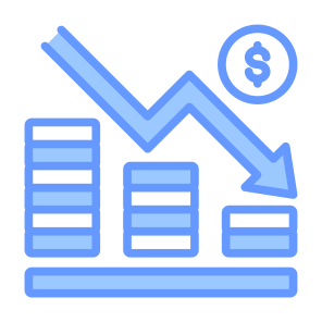 Financial Crisis, Money, Economic, Loss, Downturn icon
