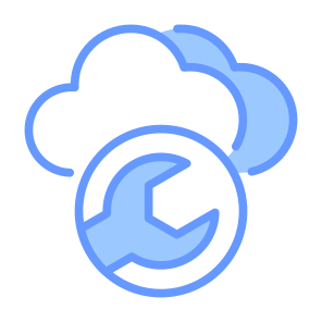 Cloud Maintenance, Cloud, Cloud Service, Maintenance, Setting, Configuration icon