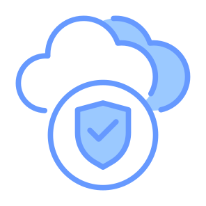 Cloud Security, Cloud, Security, Secure, Protection, Cloud Computing   icon